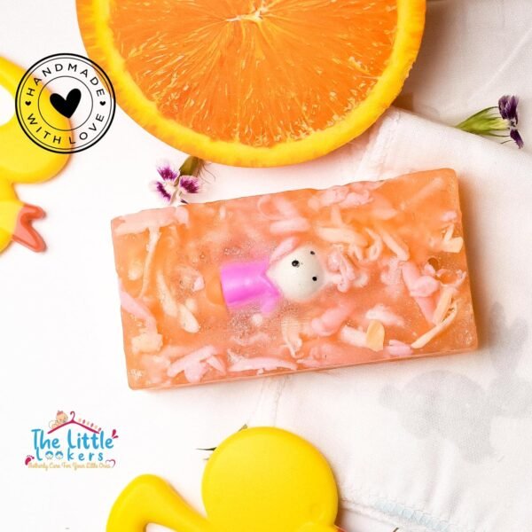 The Little Lookers Baby Soap with Rabbit Eraser | 100% Handmade & Organic Soap for Babies, Kids - 120g (Rabbit, Pack of 3) - Image 6