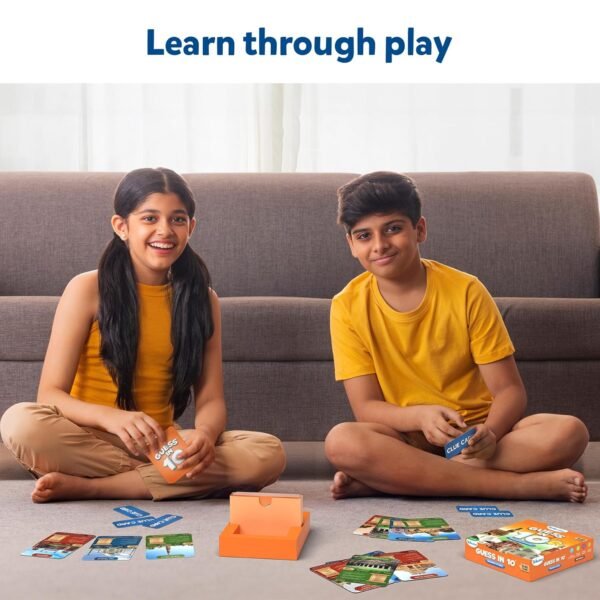 Skillmatics Guess in 10 Wonders of India, Perfect for Boys, Girls, Kids, and Families Who Love Card Games, Educational Games, Board Games, Trivia Gifts for Ages 8, 9, 10 and Up - Image 4