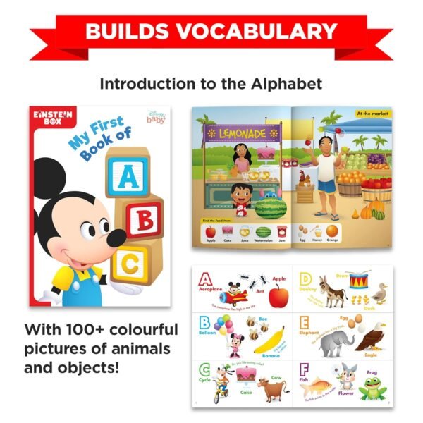 Einstein Box for 2-Year-Old Boys/Girls | Gift Toys for 2-Year-Old Kids | Board Books and Fun Games | Learning and Educational Toys and Games | - Image 3