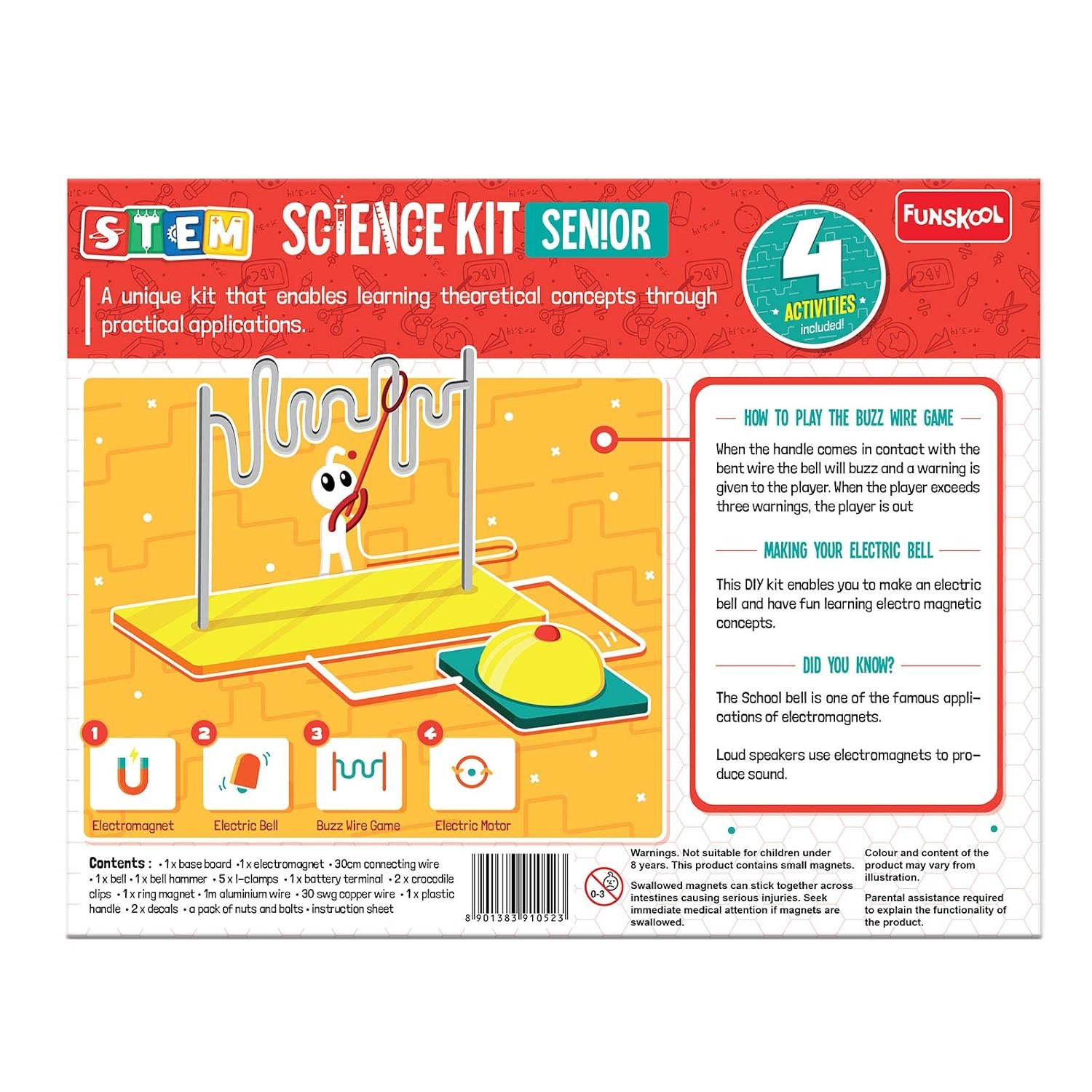 Funskool-STEM-Science Kit Senior,Educational,DIY Activity,STEM,for 9 Year Old Kids and Above,Toy - Image 3