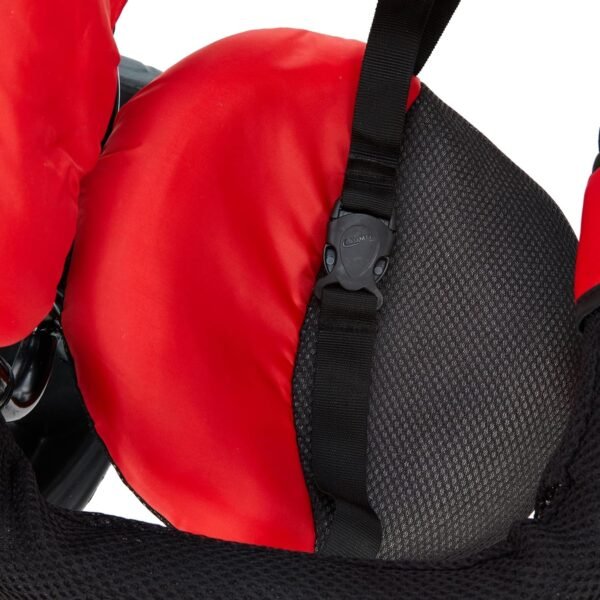 Tricycle for Kids with Canopy and Comfort Seat - The Parents Choice for 1-5 Years Old, 30kg Max, Luxurious & Durable Trike. Advanced Parental Control Handle and Safety Belt, Red - Image 5