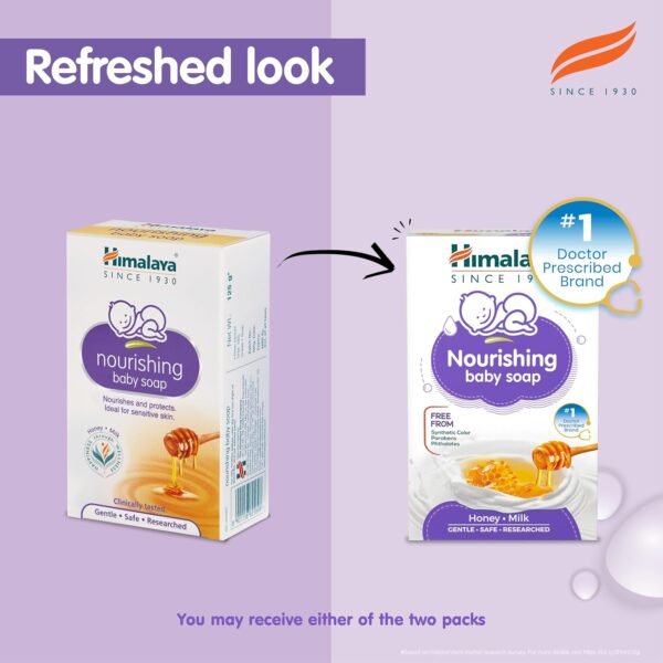Himalaya Nourishing Baby Soap 75 Gm - Image 3