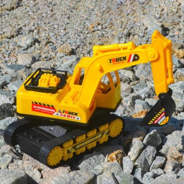 Engineering Vehicle Toy Portable RC Excavator Toy for Kids 4-7 Year Old Boys|Toys & Hobbies | Radio Control & Control Line | RC Model Vehicles & Kits |1 Electric Excavator Toy - Image 6