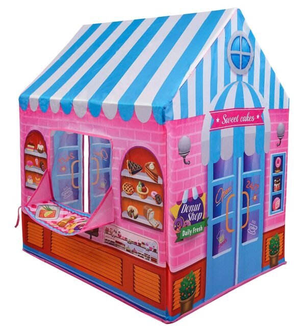 LEZOMZY Playhouses Tent For Kids Outdoor And Indoor Kid Play House Castle Tent Toys For 2-8 Years Old Kids Children Boy Girls Portable Kid Castle Playhouse For Girls & Boys (Candy House),Multicolor