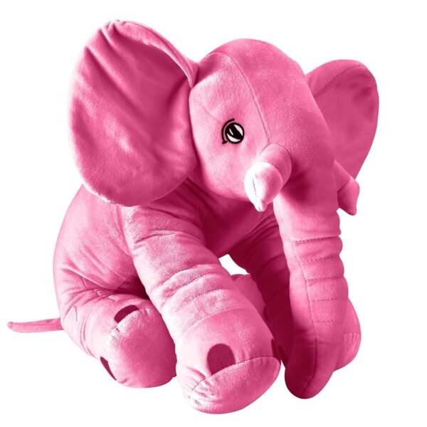 DearJoy Big Size Fibre Filled Stuffed Animal Elephant Soft Toy for Kids of Plush Hugging Soft Toy for Kids boy Girl Birthday Gift (3 Years+, 60 cm, Pink Color) - Image 6