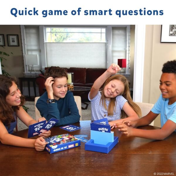 Skillmatics Guess in 10 Marvel, Perfect for Boys, Girls, Kids, Teens, Adults Who Love Card Games, Board Games, Toys, Avengers, Spiderman, Iron Man, Gifts for Ages 8, 9, 10 and Up - Image 2