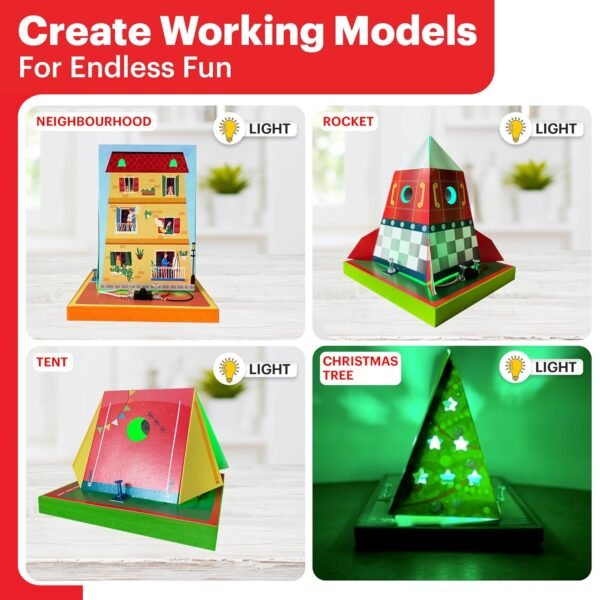 Einstein Box Ultimate Electricity Kit | Science Project Kit | Electronic Circuits | Toys for Kids Ages 8-15 Years | with 50+ Components | - Image 4