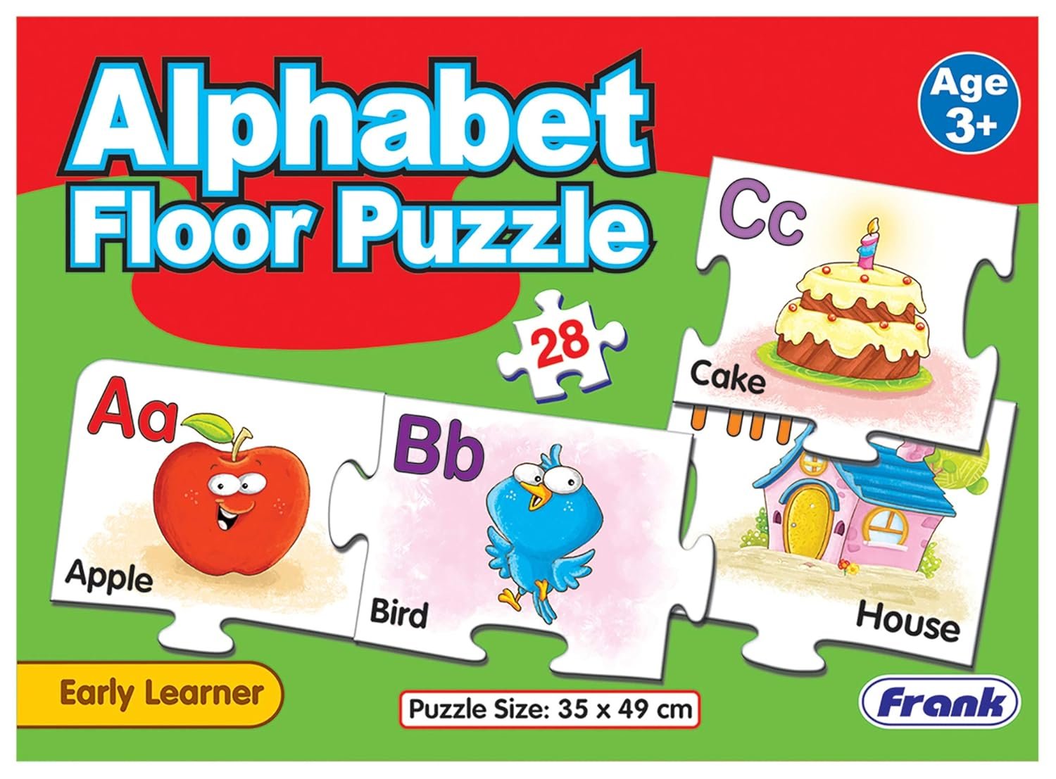 Frank Numbers 1 to 20 –(40 Pieces) 2 Self-Correcting 2 Pcs Puzzle- Early Learner Educational Jigsaw Puzzles Set with Images for Kids 3 Years and Above - Educational Toys and Games - 10304 - Image 6
