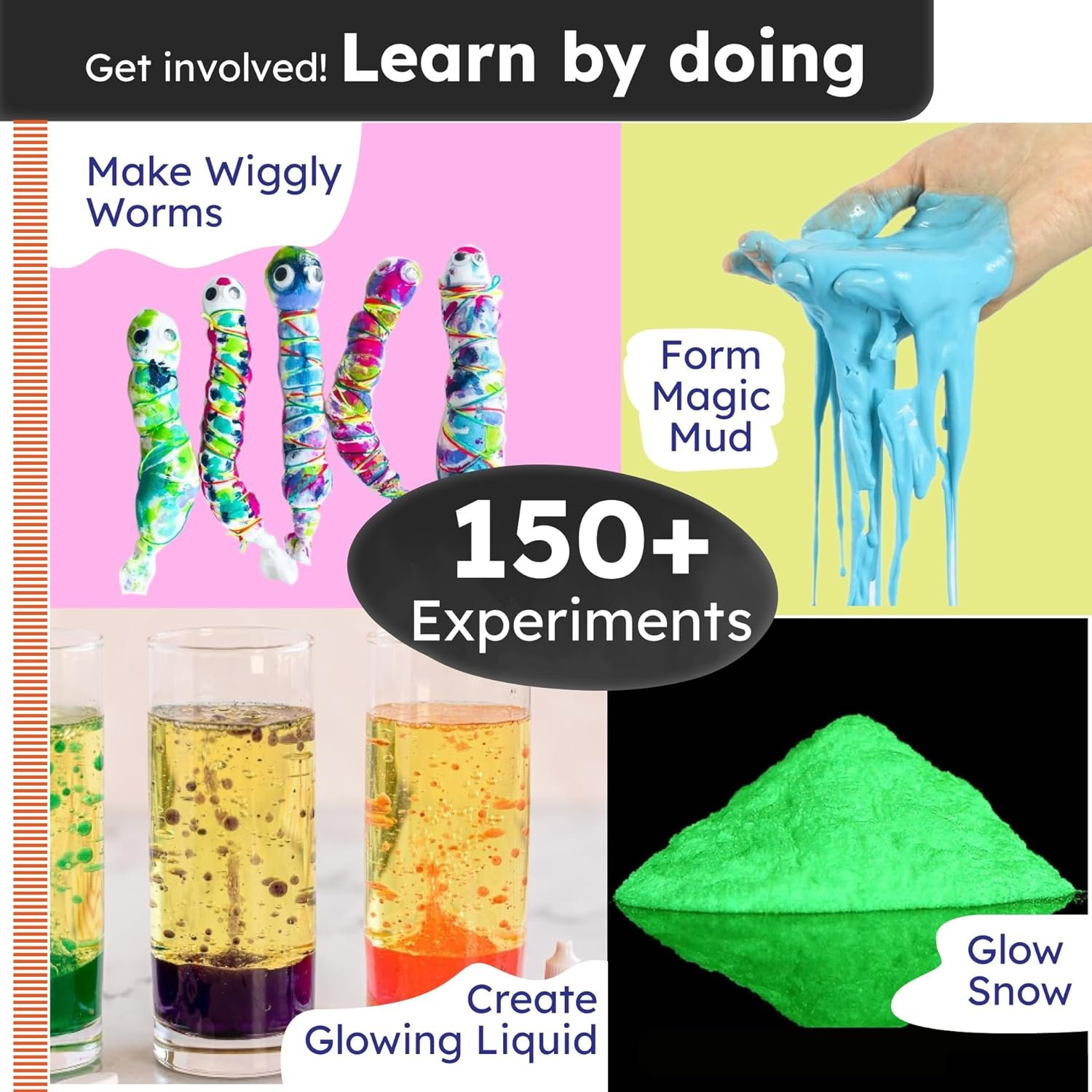 Butterfly EduFields 150+ Science Experiment Kit for Boys Girls Ages 8-10-12-14 Year Old Kids | Birthday Gift for Kids | STEM Learning Toys for 8,9,10,11,12,13,14 Years Olds | Science Project Kit - Image 3