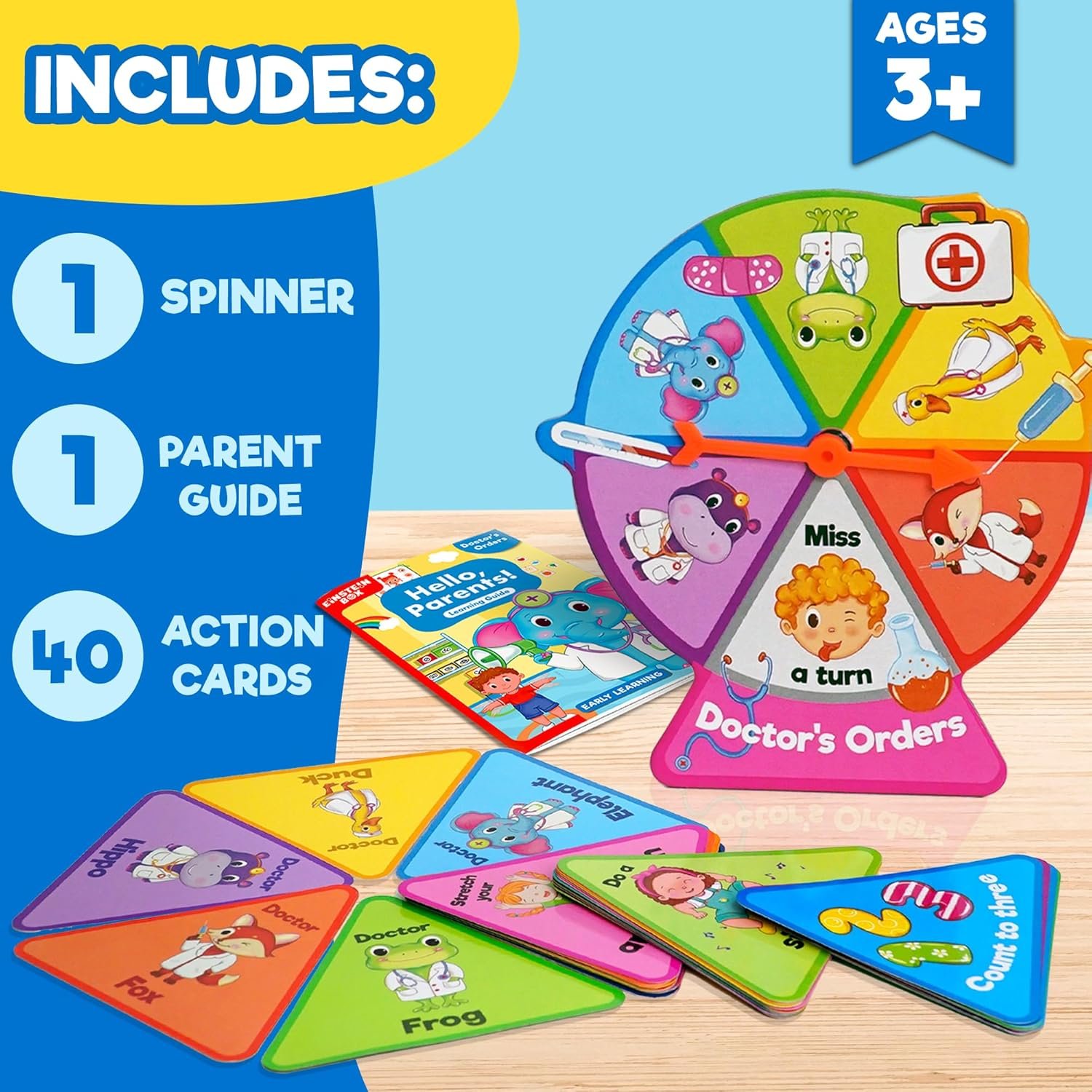Einstein Box Doctor\'s Orders Game for Kids 3+ Years Old | Toys & Gifts for Boys & Girls Ages 3,4,5,6 Years | Kids Games | Birthday Gift for Kids Ages 2,3,4,5 Years | Educational Toys | - Image 2