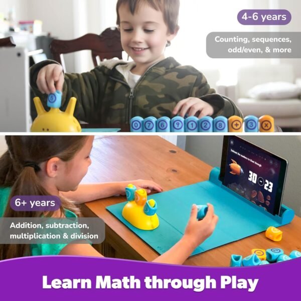 PlayShifu Plugo Count AR-Powered Math STEM Toy with Numbers and Arithmetic Operators for Kids - 250+ Story-Based Interactive Math Challenges Fun Learning, Interactive Game (4-10 Years) - Image 3