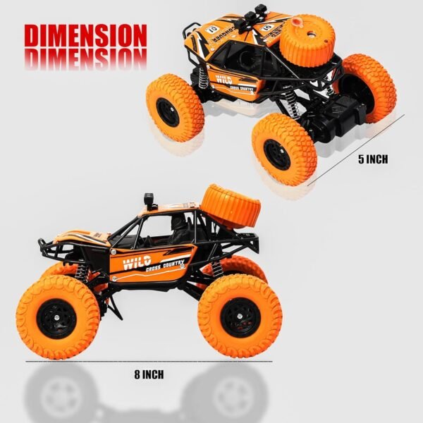 1:20 Racing Mist Smoke Remote Control Car for Boys and Girls Rock Crawler with High Speed Fucntions 2WD OffRoader, Birthday Festive Gift for Kids 2-12 Years Old - Image 4