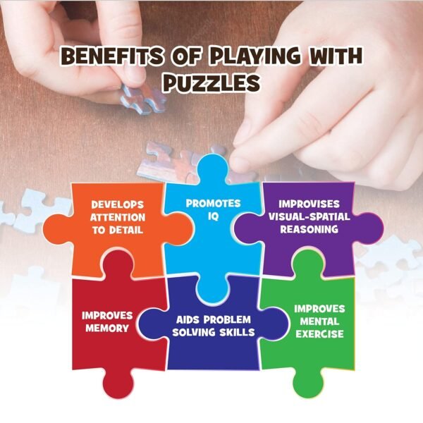 Play & Learn Funskool Aquarium Jigsaw Puzzle Game for Kids, 300 Pieces, Educational, Learning & Development, Fun Activity Toy for Childrens, Gift Set for Kid, Age 9+ Years - Image 4