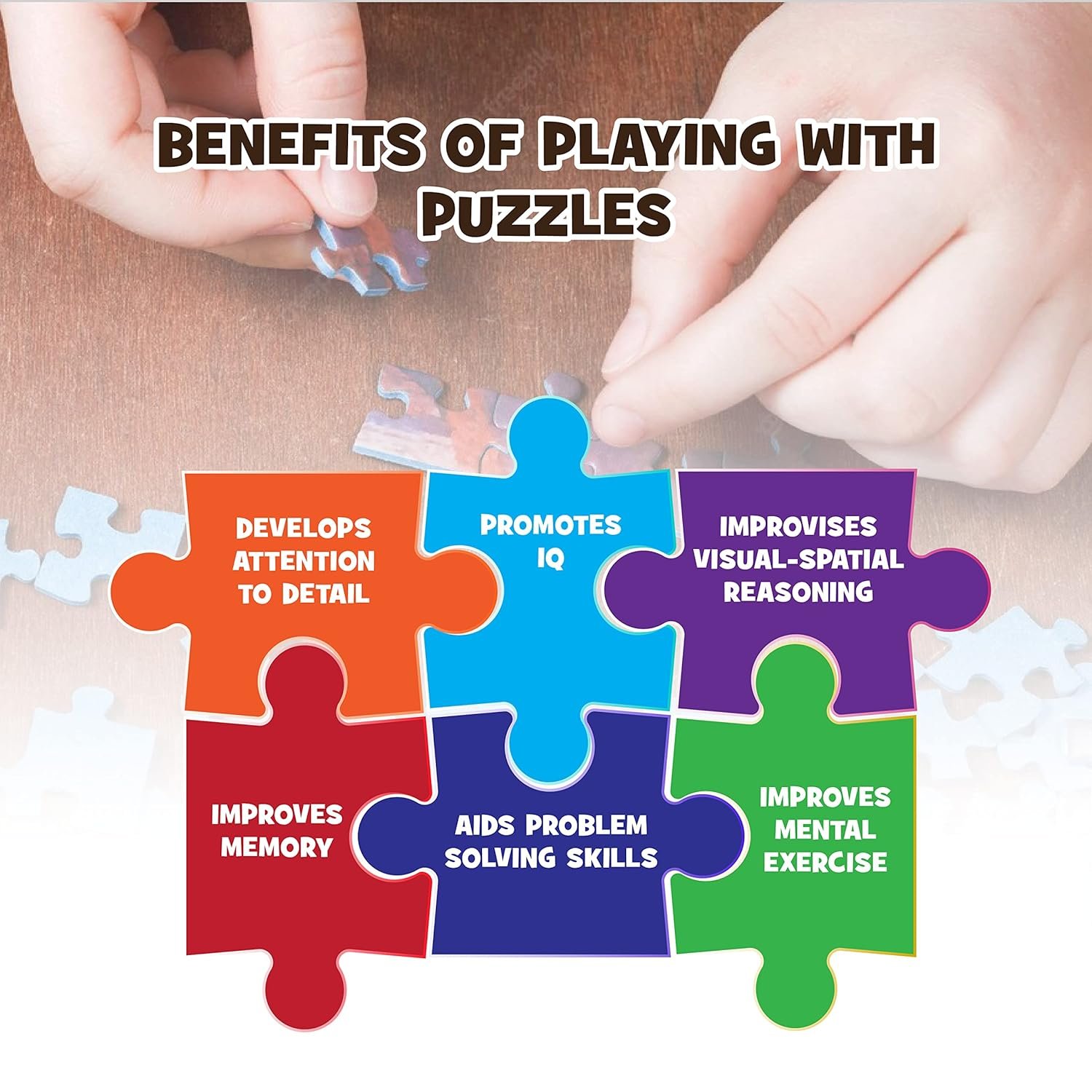 Play & Learn Funskool Aquarium Jigsaw Puzzle Game for Kids, 300 Pieces, Educational, Learning & Development, Fun Activity Toy for Childrens, Gift Set for Kid, Age 9+ Years - Image 4