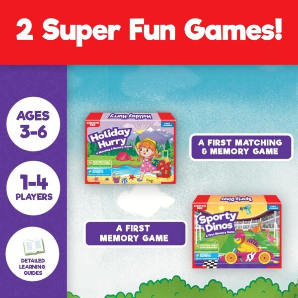 Einstein Box My First Box of Games for Kids 2-5 Years Old | 2-in-1 Set of Toys for Boys & Girls Ages 2-5 Years| Birthday Gift for Kids Ages 2,3,4,5 Years| Toddler Activity| Learning & Education Toys| - Image 2