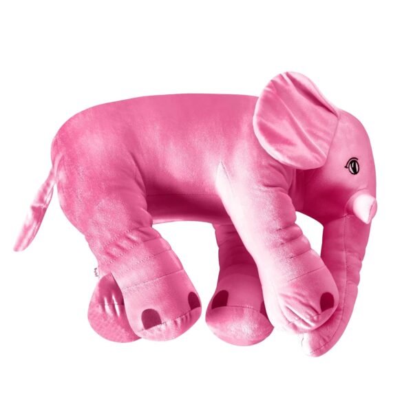 DearJoy Big Size Fibre Filled Stuffed Animal Elephant Soft Toy for Kids of Plush Hugging Soft Toy for Kids boy Girl Birthday Gift (3 Years+, 60 cm, Pink Color) - Image 5