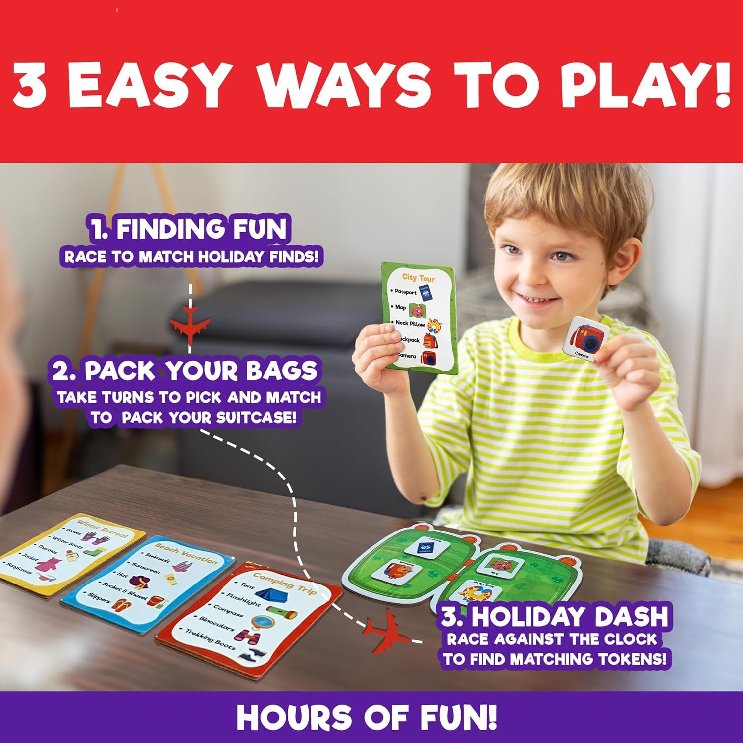 Einstein Box Holiday Hurry Game for Kids 3+ Years Old | Toys & Gifts for Boys & Girls Ages 3,4,5,6 Years | Kids Games | Birthday Gift for Kids Ages 2,3,4,5 Years | Educational Toys | - Image 4