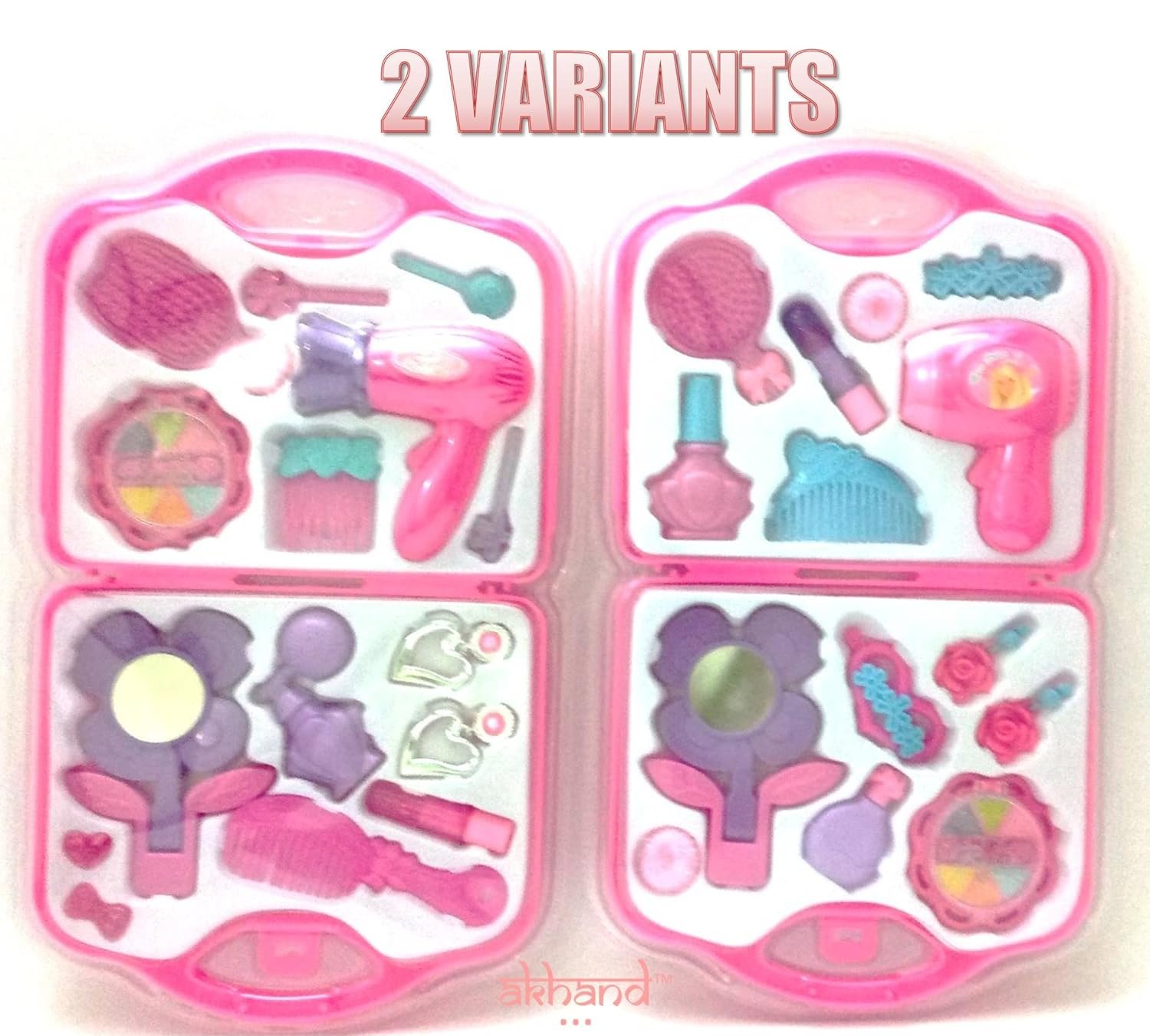 Combo Of Doctor Set And Beauty Set Toy For Kids- Multi Color - Image 4