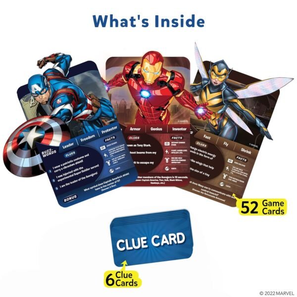 Skillmatics Guess in 10 Marvel, Perfect for Boys, Girls, Kids, Teens, Adults Who Love Card Games, Board Games, Toys, Avengers, Spiderman, Iron Man, Gifts for Ages 8, 9, 10 and Up - Image 3