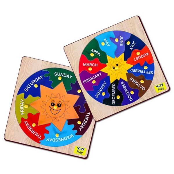 Yay Play Wooden Shape Puzzle - Educational Geometric Pegboard & Knob Puzzle for Kids Toys for 2-5 Years Boy, Learning Aid Shape Sorter for Toys for 2+ Year Old Boy, Durable & Vivid Print - Image 6