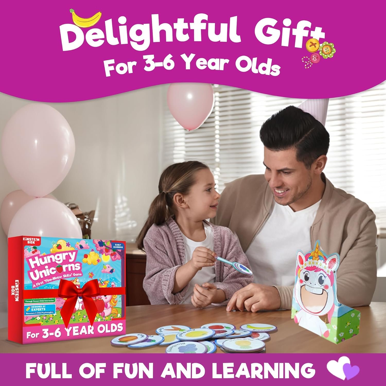 Einstein Box Hungry Unicorns Game for Kids 3+ Years Old | Toys & Gifts for Boys & Girls Ages 3,4,5,6 Years | Kids Games | Birthday Gift for Kids Ages 2,3,4,5 Years | Educational Toys | - Image 6