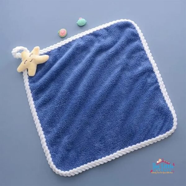 THE LITTLE LOOKERS Cute Microfiber Baby Washcloth for Newborns | Kids Hand Towel | Quick Dry I Super Absorbent, Super Soft Washclothes for Infants,Babies,Toddlers - Multicolor (Pack of 4) - Image 3