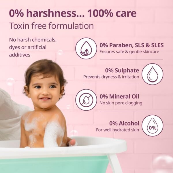 LuvLap Moisturizing Baby Soap - Gentle Bathing Bar, Almond Oil, Olive Oil & Aloe Vera, Dermatologically Tested, Free of Paraben, sulphates, Mineral Oil & Alcohol, 75g - Image 4