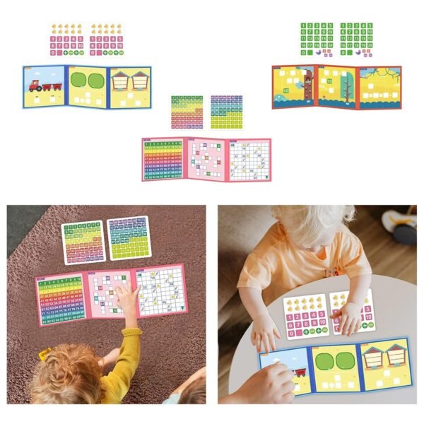 bnf® Montessori Math Toy Math Teaching Aid for 3+ Year Old Holiday Gifts Children 1 to 10 Number - Image 3