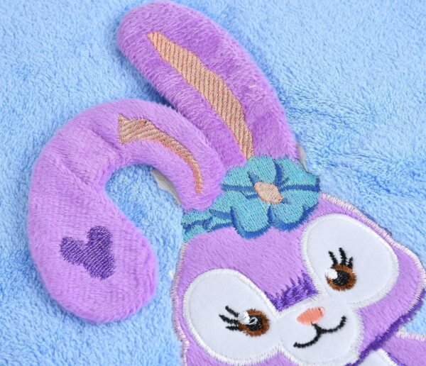 Microfiber Kids Bath Towels Quick Dry Super Absorbent Super Soft Bath Towel for Babies Toddler-Baby Towel for Boys and Girls (Blue, Pack of 1) - Image 2