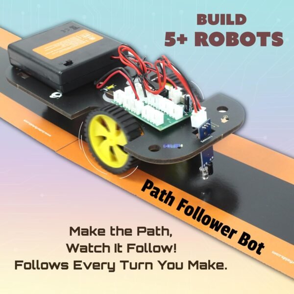 Butterfly Edufields 5in1 STEM Robotics kit | Robot Toys for Kids Ages 8 9 10 11 12 Years Old Boys Girls | Electronics Sensor Modules | No Coding Required | Birthday Gift for Kids Ages 8+ - Image 2