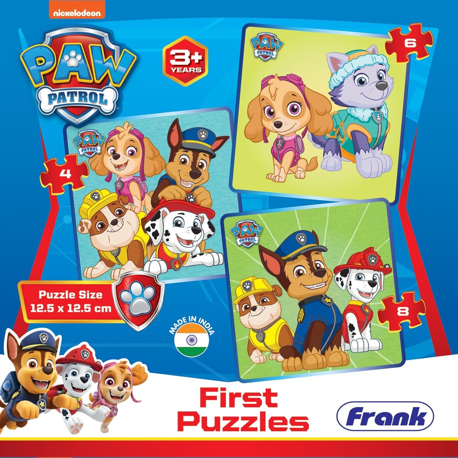Frank Paw Patrol (26 Pieces) 3 in 1 Jigsaw Puzzle for Kids Above 4+ Years - Fun & Challenging Brain Booster Games - for Enhanced Focus and Memory for Children - 70305 - Image 6