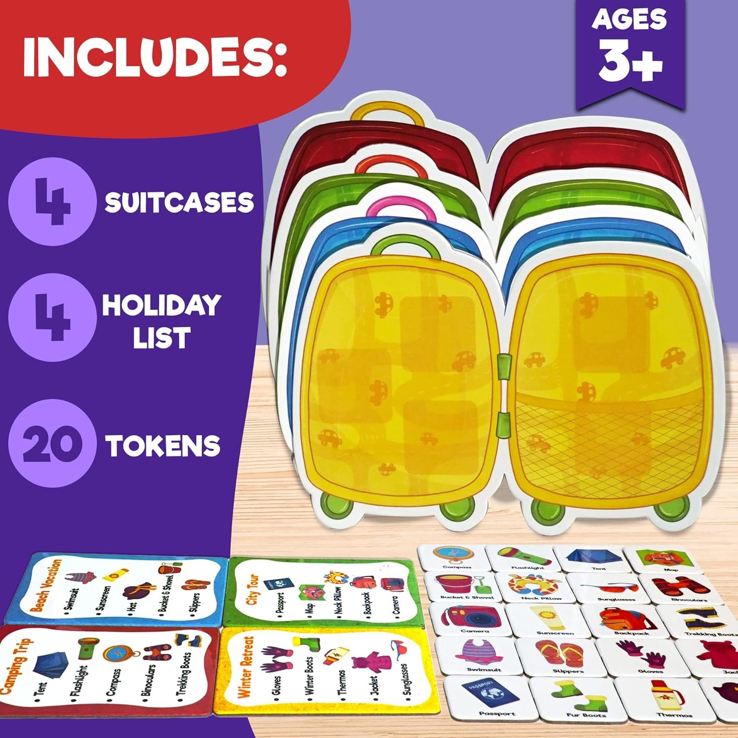 Einstein Box Holiday Hurry Game for Kids 3+ Years Old | Toys & Gifts for Boys & Girls Ages 3,4,5,6 Years | Kids Games | Birthday Gift for Kids Ages 2,3,4,5 Years | Educational Toys | - Image 2