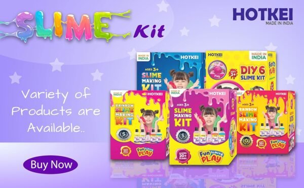 (12 White Slime kit) DIY Clear Color Fruit Scented DIY Toy Slimy Slime Gel Jelly Putty Set Art kit Toys for Boys Girls Kids 3 to 10 Years 600 gm Slime with Glitter| Charms | Star | Beads Set - Image 6