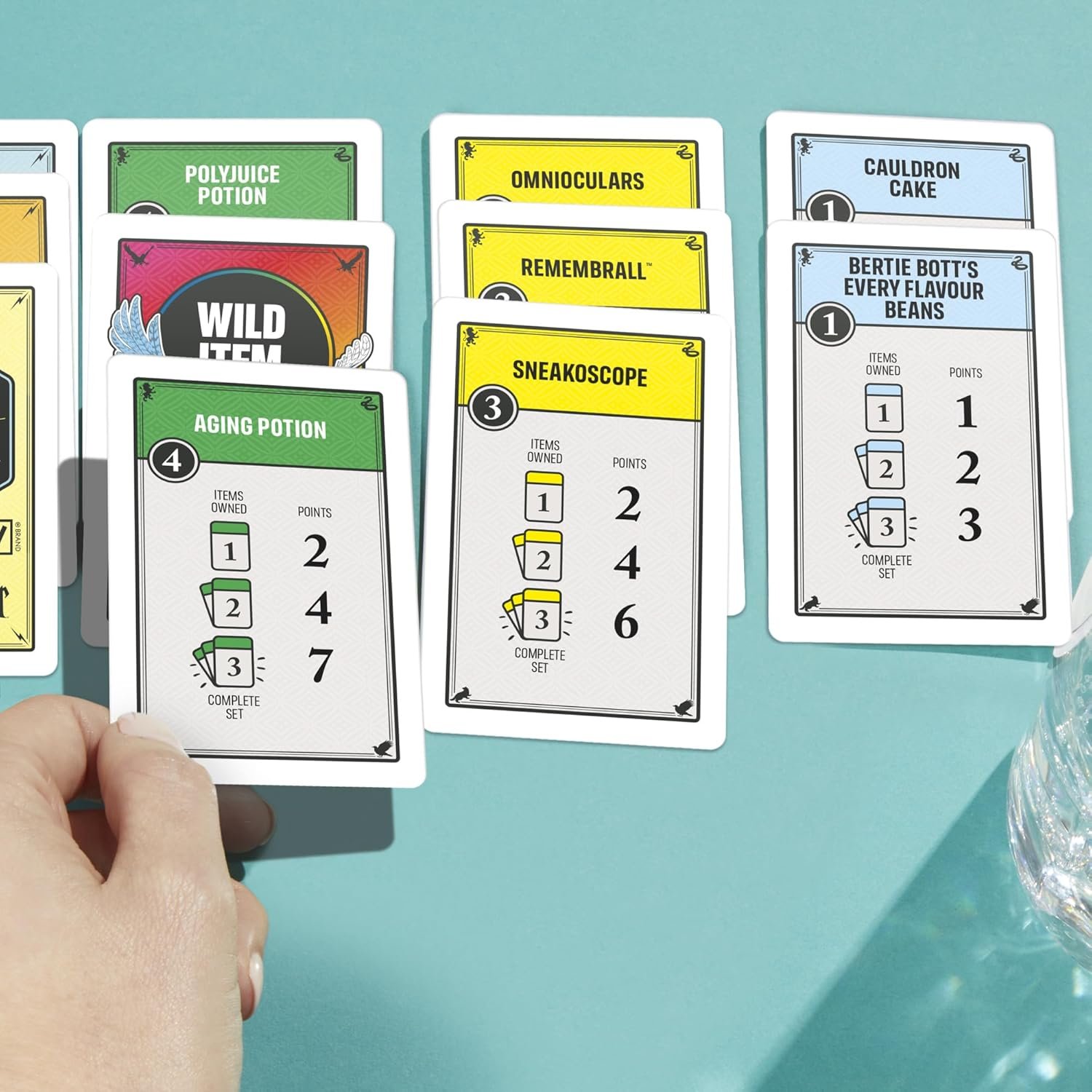 Monopoly Deal: Harry Potter Card Game | Family Games for Kids and Adults | Ages 8 and Up | 2 to 5 Players | 15 mins. | Travel Size - Image 3