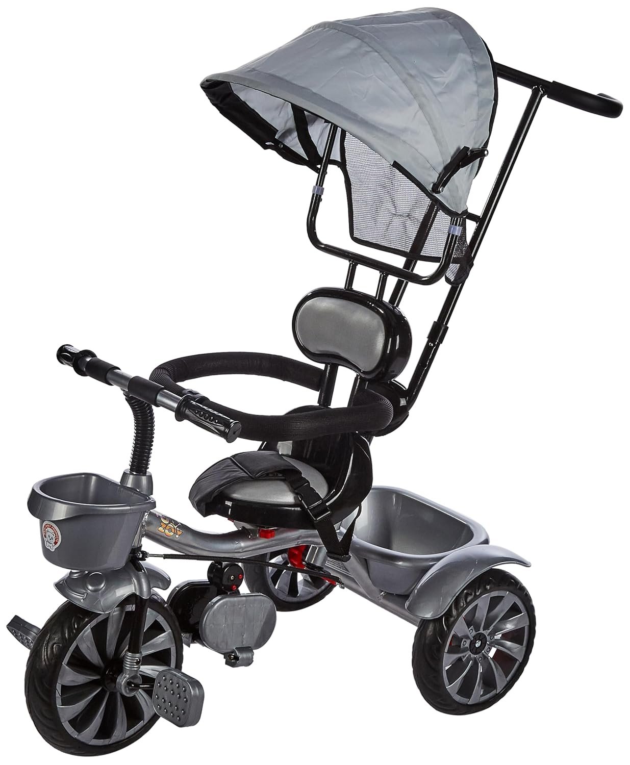 Premium Trike|Tricycle for Kids|Boys|Girls for|Cycle for Kids 1-4 Years TZ-588 (Silver)