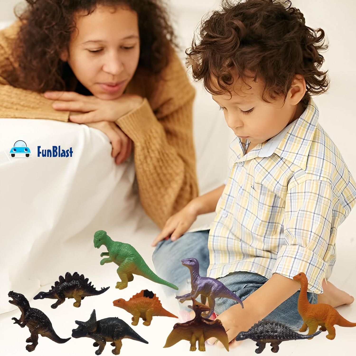 FunBlast Dinosaur Truck Toys for Kids - Dinosaur Carrier Transport Truck Toy Vehicles for 3+ Years (Random Color) - Image 2