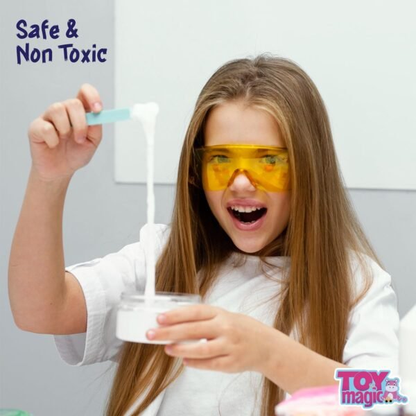 My Glow-in-The-Dark Soap Making Lab Science Kit for Kids | Learning & Educational DIY Activity Toy Kit for Ages 6+|Safe & Non-Toxic Materials for Young Scientists| Made in India, Multicolor - Image 5