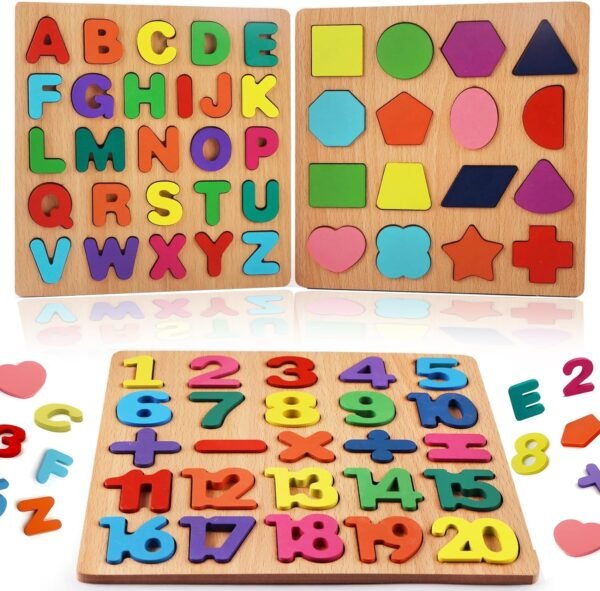 Fat Brain Toys Smart Activity Fun&Learning Blocks Geometrics, Educational & Learning Sorter Toys, Color Choose Stacking Block Game for Kids Baby, 1 2 3+ Year Activity Toys - Image 5