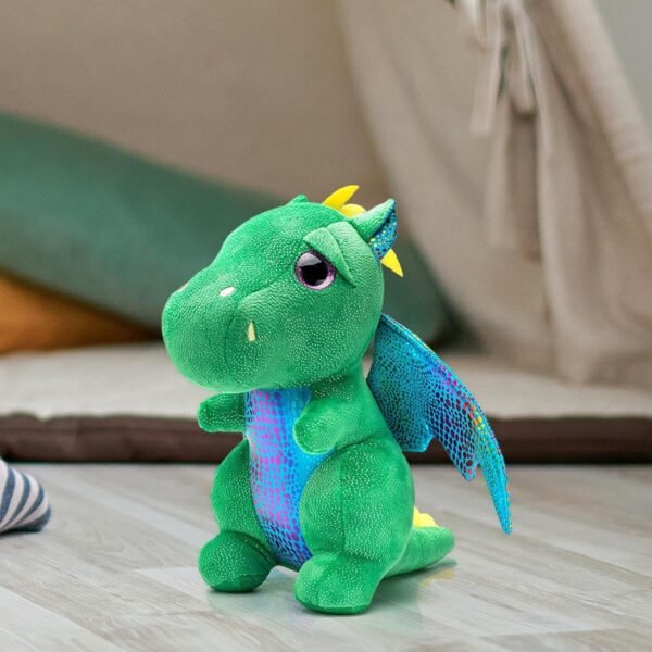 bnf® Stuffed Animal Dinosaur Kids Cuddly Plush Doll for Kids Toy Valentine\'s Day Green Baby | Toys for Baby | Plush Baby Toys - Image 2