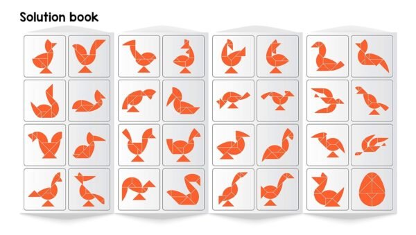 Play Panda Brain Booster Set 3 (Junior) - 56 Puzzles Designed to Boost Intelligence - with Magnetic Shapes, Magnetic Board, Puzzle Book and Solution Book - Image 6