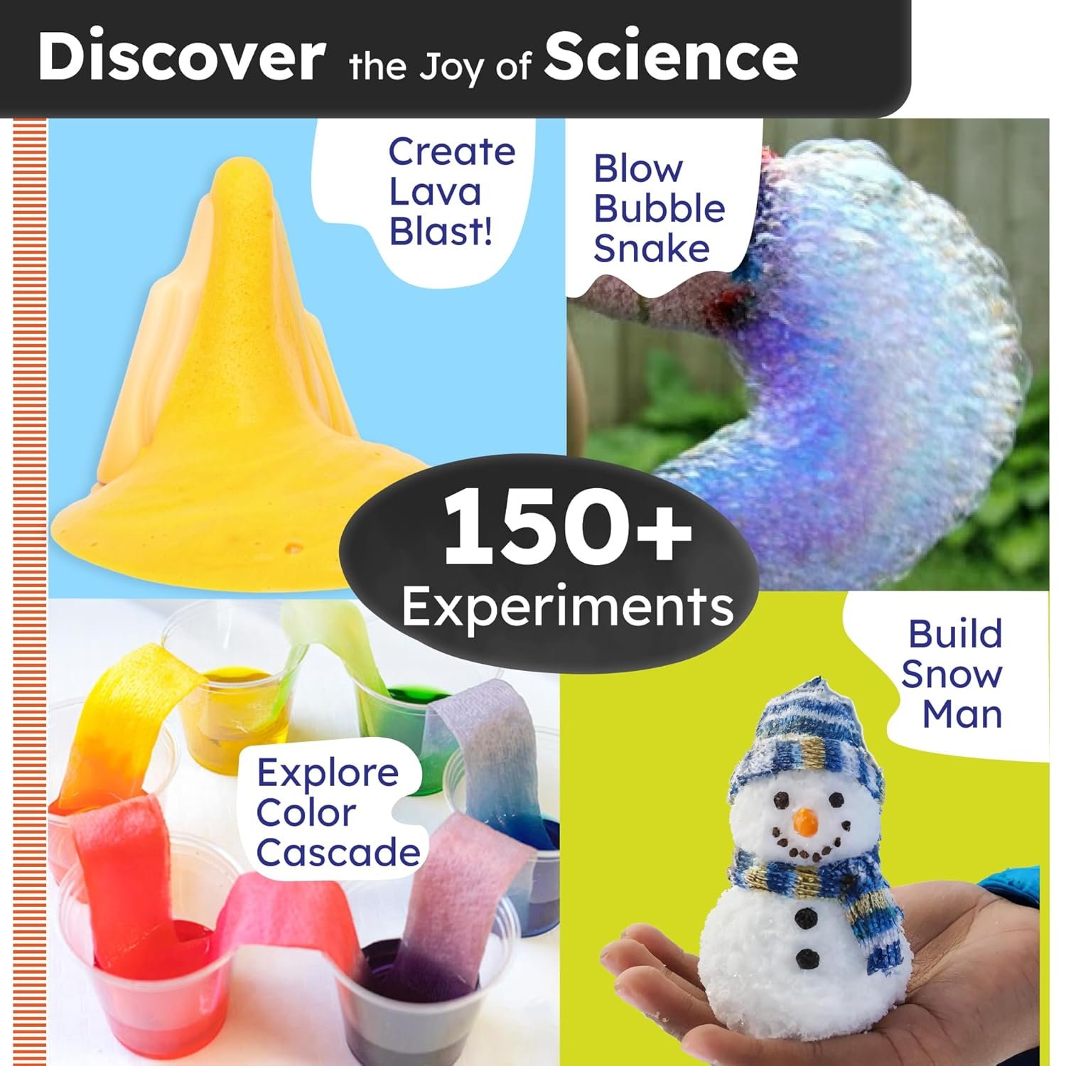 Butterfly EduFields 150+ Science Experiment Kit for Boys Girls Ages 8-10-12-14 Year Old Kids | Birthday Gift for Kids | STEM Learning Toys for 8,9,10,11,12,13,14 Years Olds | Science Project Kit - Image 2