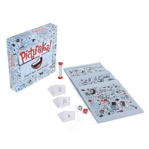 Hasbro Gaming Pictureka! Board Game for Family and Kids Ages 6 and Up, Indoor Classic Game, Pack Of 1, Multicolor - Image 3