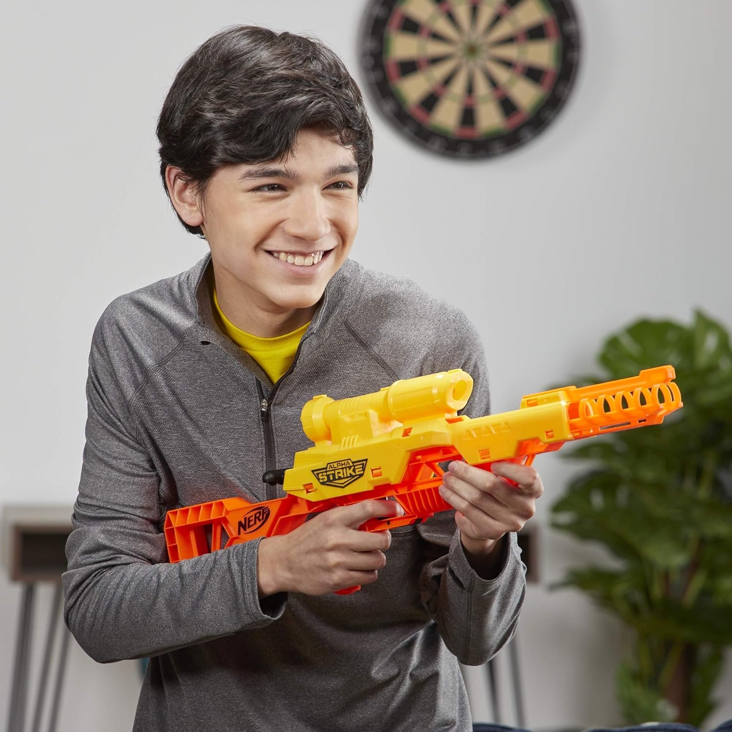 Nerf Alpha Strike Battalion Set - Includes 4 Blasters, 4 Half-Targets, and 25 Official Darts - Toys for Kids, Teens & Adults, Outdoor Toys, Toys for Boys and Girls Ages 8 Years Old and Up,Multicolor - Image 2
