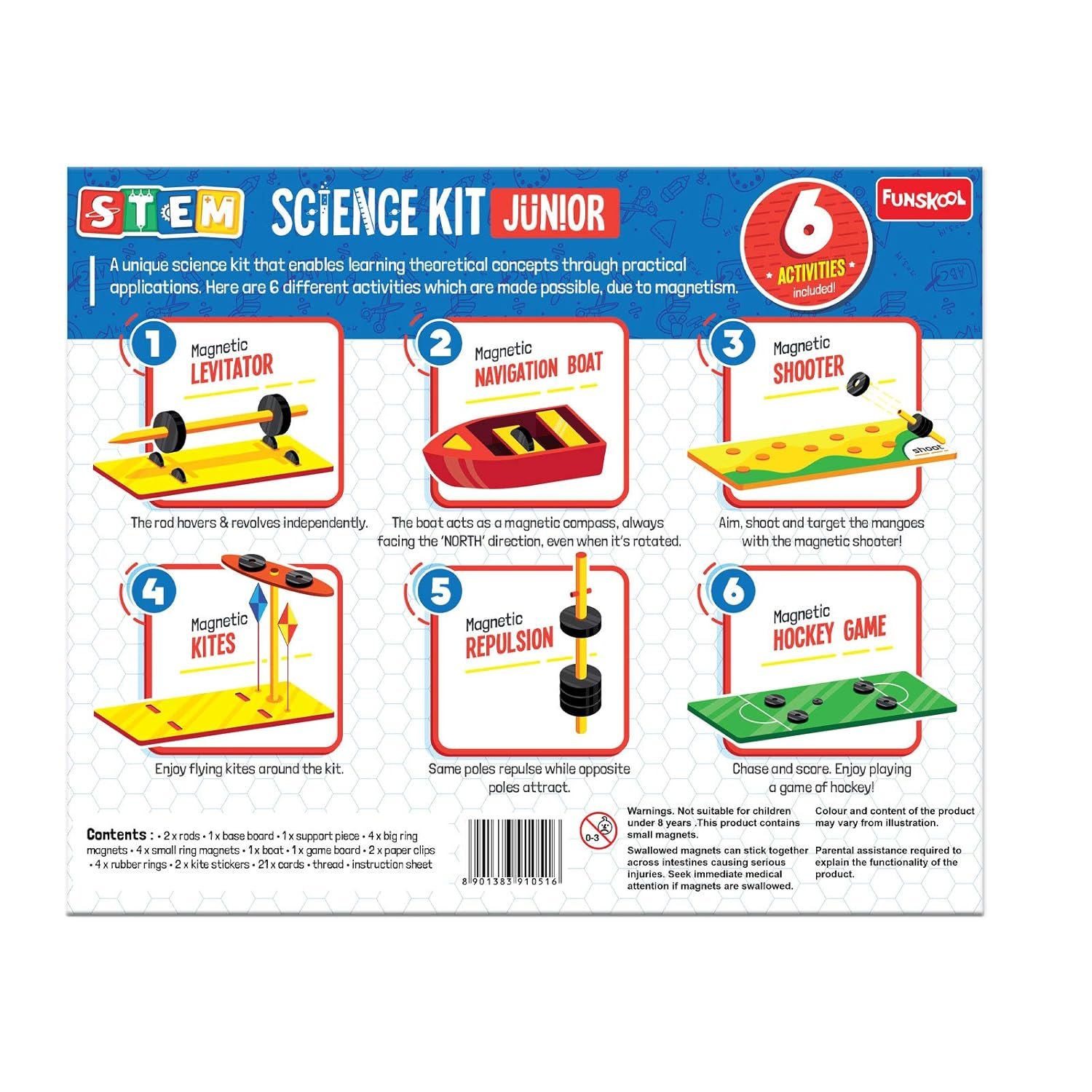 Funskool-Stem Funskool-Science Kit Junior,Educational,DIY Activity,Stem,for 9 Year Old Kids and Above,Toy - Image 3