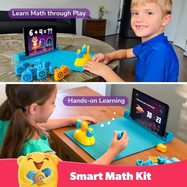 Shifu Plugo 3 in 1 Pack AR-Powered Math Toy on Math, Problem Solving and Linguistics for Kids - STEM Kit with 15 Interactive Games and 750+ Fun Learning Levels (4-10 Years) - Image 3