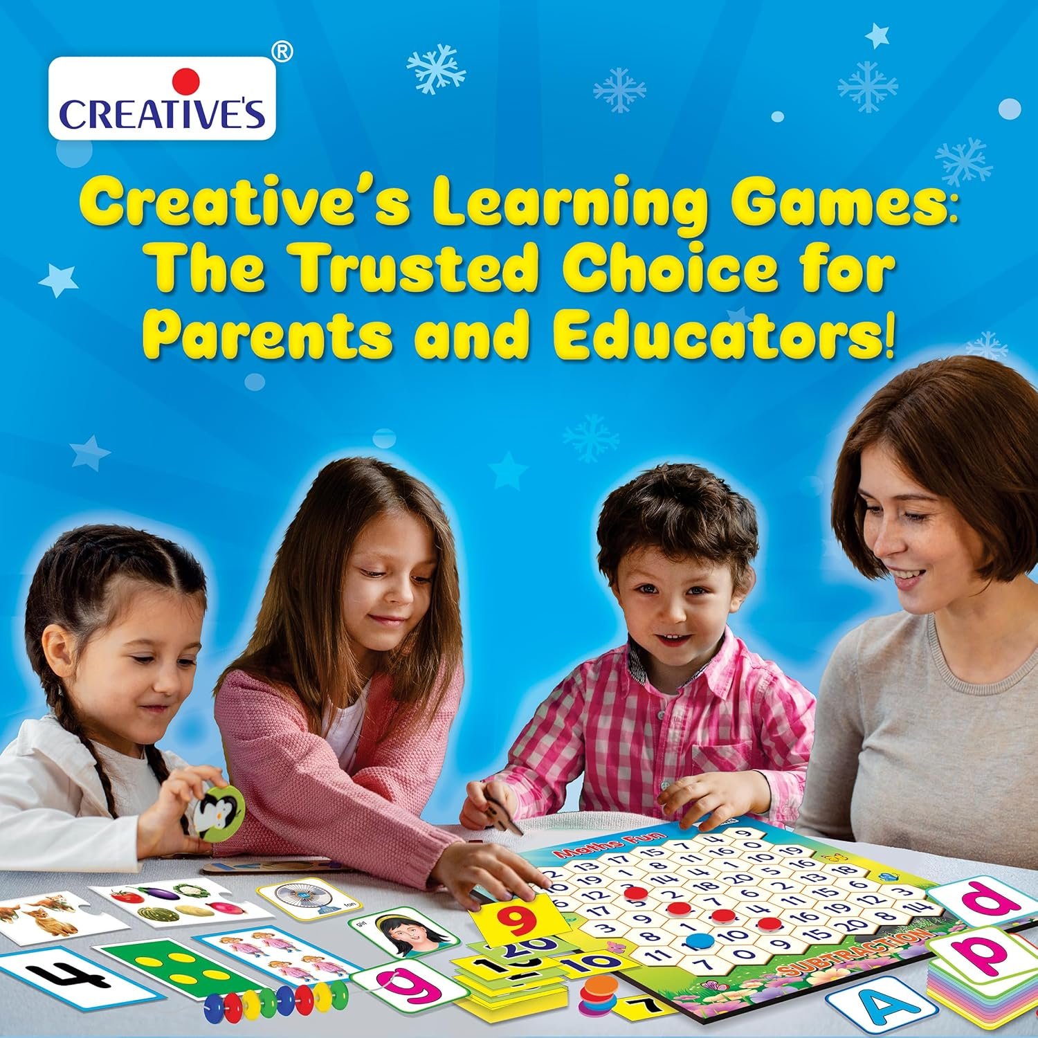 Creative\'s Match N Learn | Preschool Educational Matching Game | Toddler Cognitive Learning Cards | Observation, Memory & Visual Discrimination Toy | 62 Picture Cards for Kids Ages 3+ - Image 5