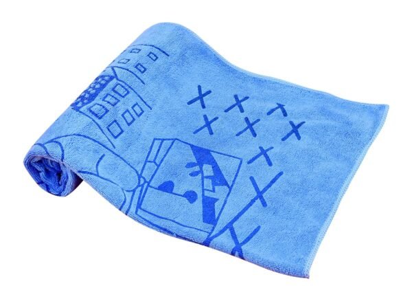 THE LITTLE LOOKERS® Towel for Newborn/Baby/Kids| Super Soft Baby Bath Towel Set for Infants/Bathing Accessories… (Dark Blue, Small(46X84cm)) - Image 4