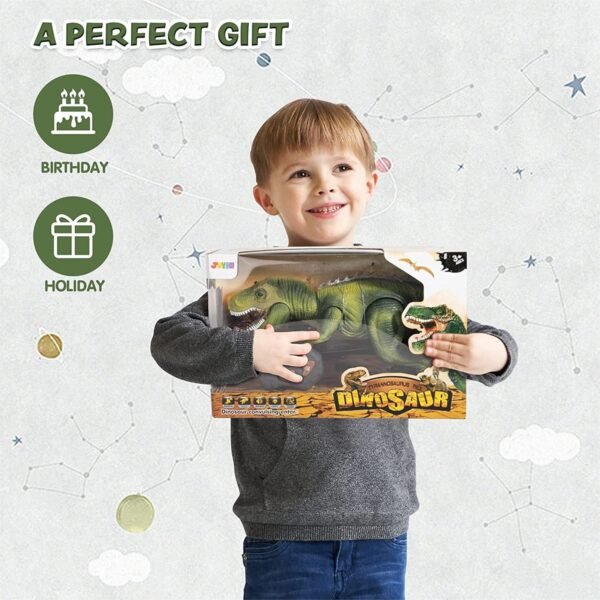 SNAPTRON Velociraptor Remote Control Dinosaur Toy for Boys & Girls, Interactive, Light & Sound, Ages 3+ - Image 4