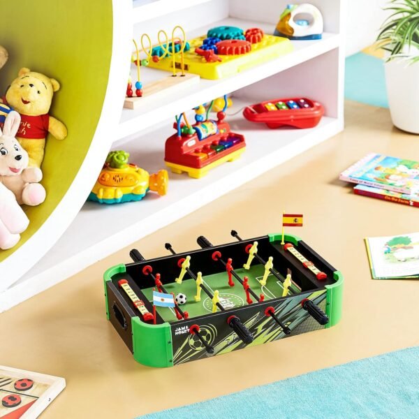 Amazon Brand - Jam & Honey Foosball Table | Soccer Board Game for Boys and Girls Age 5-12 Years | Portable | Indoor Outdoor Board Game | Medium | 51 x 37 x 10 cm - Image 2