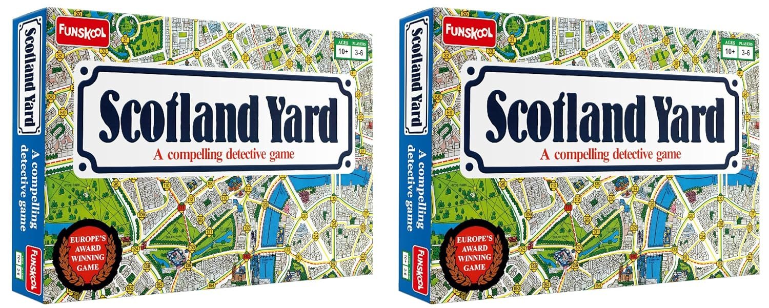 Funskool Scotland Yard, A Compelling Detective Game, Strategy Game, Board Game for kids, Adults, Educational, 3 to 6 Players, Family Fun, Activity Toy for Childrens, Gift Set for Kid, Ages 7+ Years - Image 6